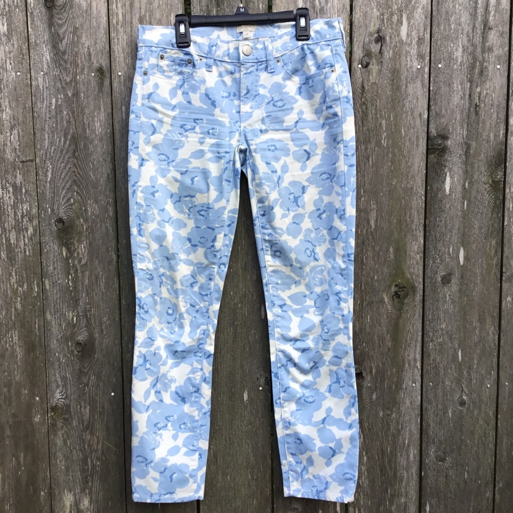 J.Crew pants in a great floral pattern